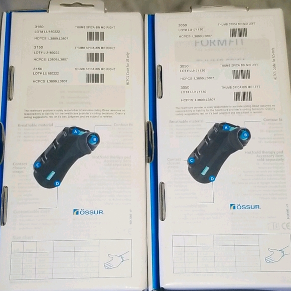 Össur Form Fit Thumb Spica - Picture 2 of 8